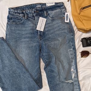 New Size 6 Old Navy O.G. Straight High Rise Jeans